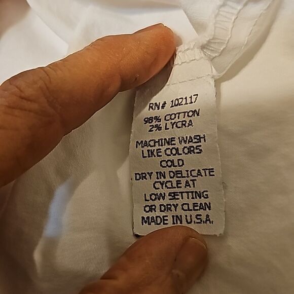 ELEVEN STITCH DESIGN  Cotton Blend Buttoned Shirt Xl - Picture 8 of 8